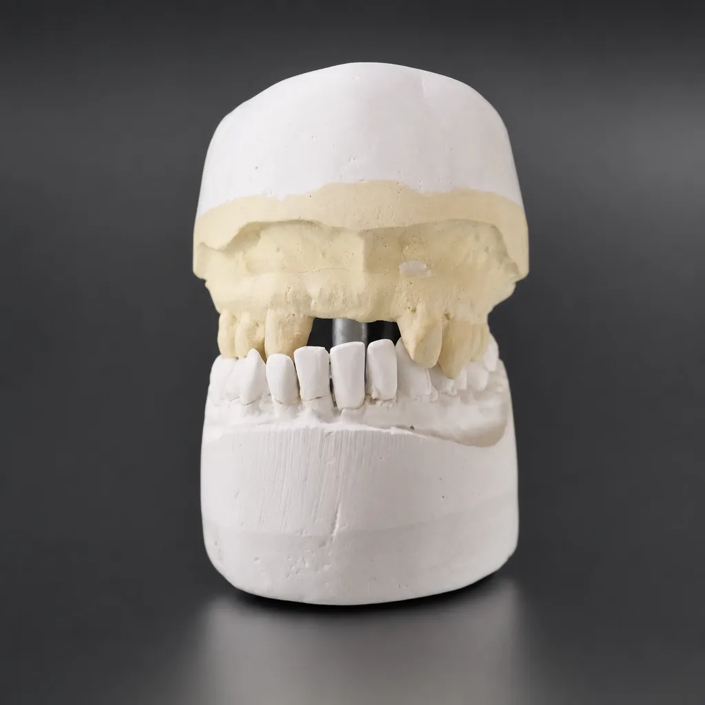Partial denture set-up